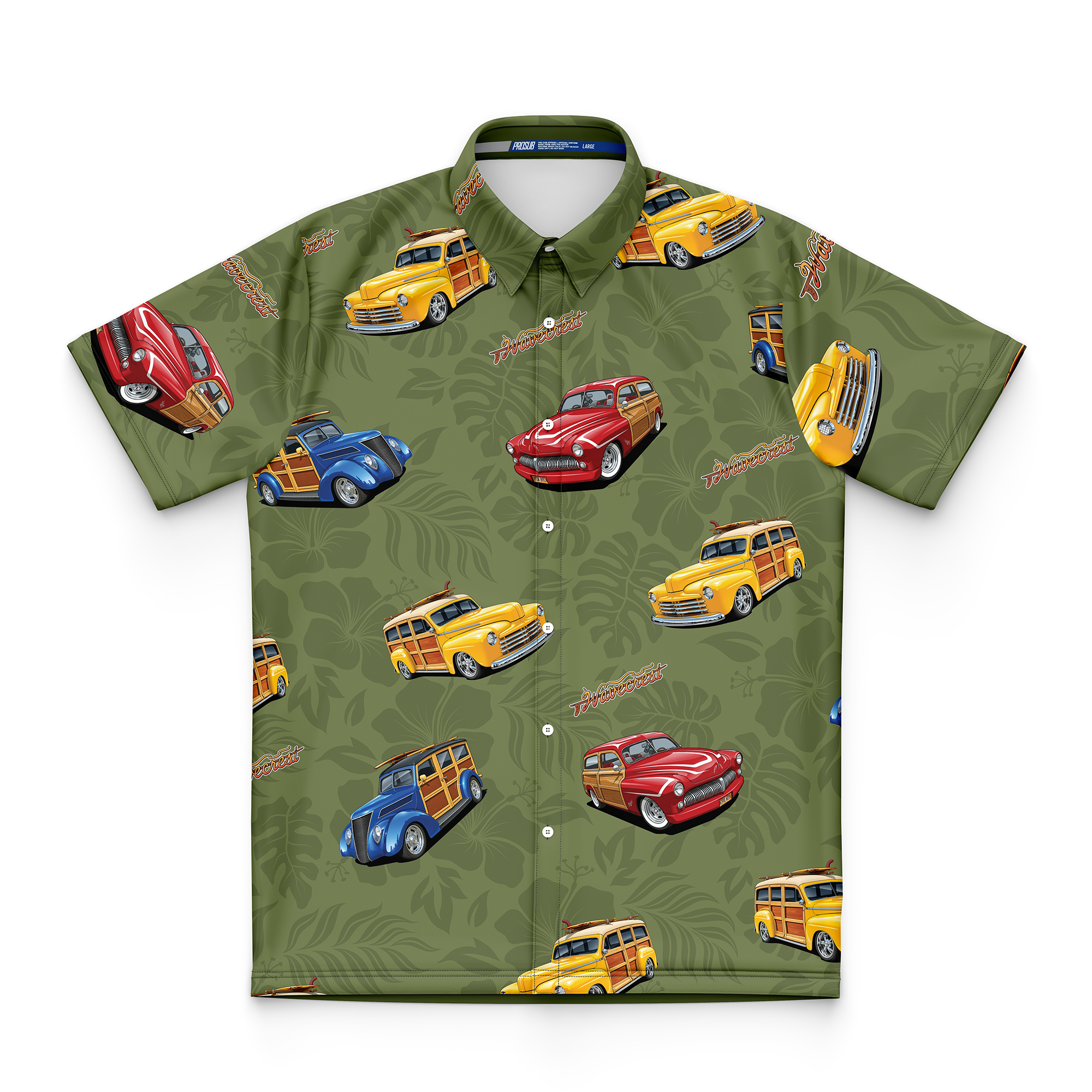 Wavecrest 47th Hawaiian Shirt