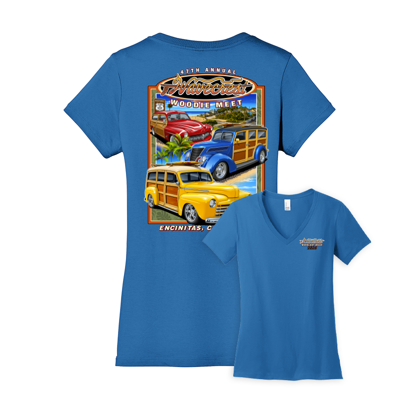 Wavecrest 47th Vneck Tee